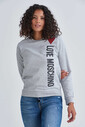 Love Moschino Kadın Logolu Sweatshirt - Thumbnail