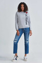 Love Moschino Kadın Logolu Sweatshirt - Thumbnail