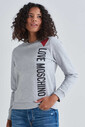 Love Moschino Kadın Logolu Sweatshirt - Thumbnail