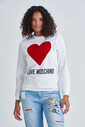 Love Moschino Kadın Logolu Sweatshirt - Thumbnail