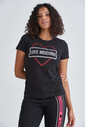 Love Moschino Kadın Logolu T-Shirt - Thumbnail