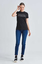 Love Moschino Kadın Taşlı T-Shirt - Thumbnail