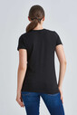 Love Moschino Kadın Taşlı T-Shirt - Thumbnail