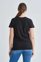Love Moschino Kadın Yazılı T-Shirt - Thumbnail