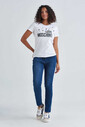 Love Moschino Kadın Yazılı T-Shirt - Thumbnail