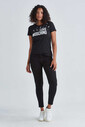 Love Moschino Kadın Yazılı T-Shirt - Thumbnail