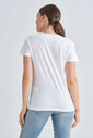 Love Moschino Kadın Yazılı T-Shirt - Thumbnail