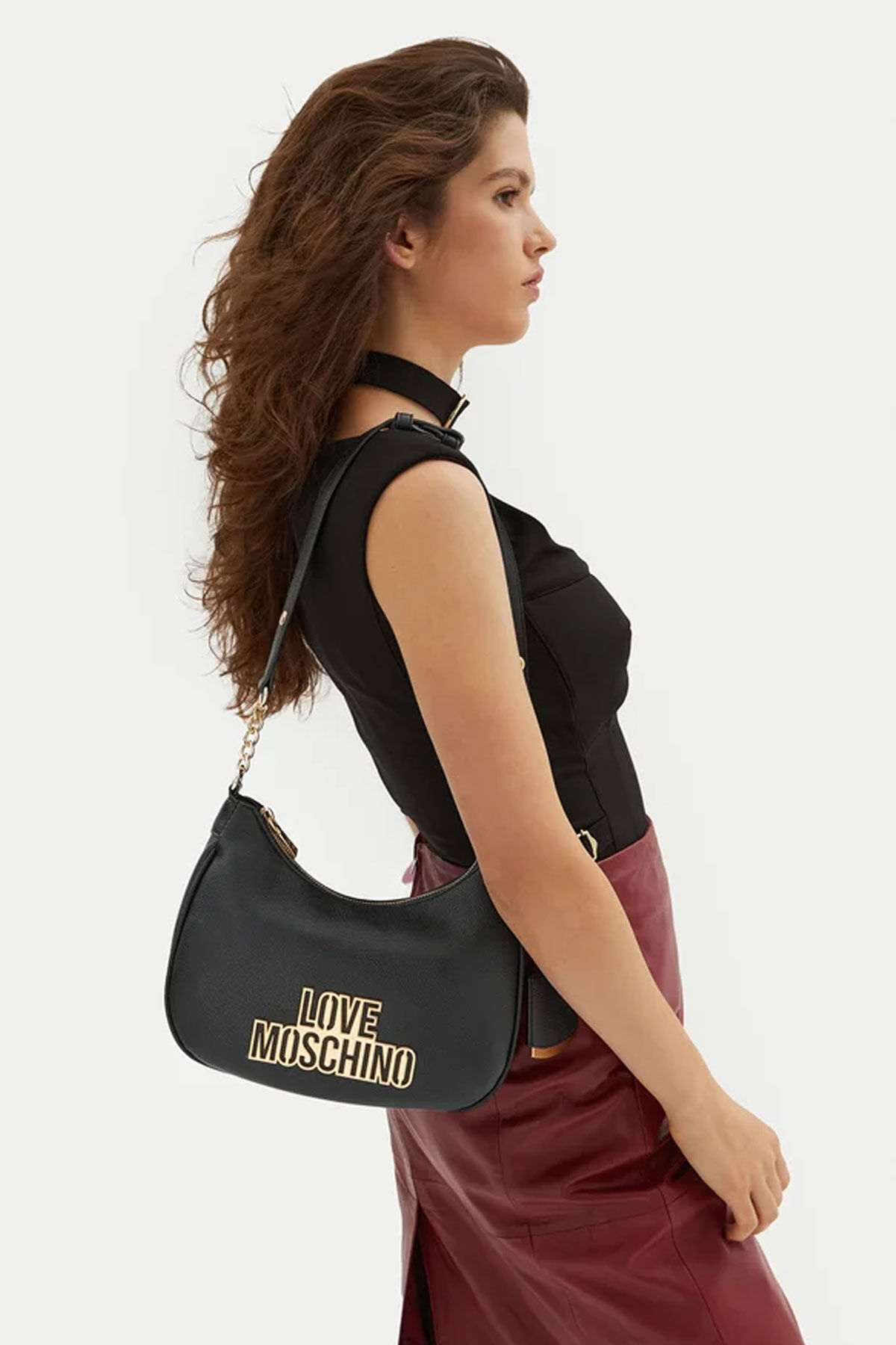 Love Moschino Logolu Kadın Kol Çanta - 2