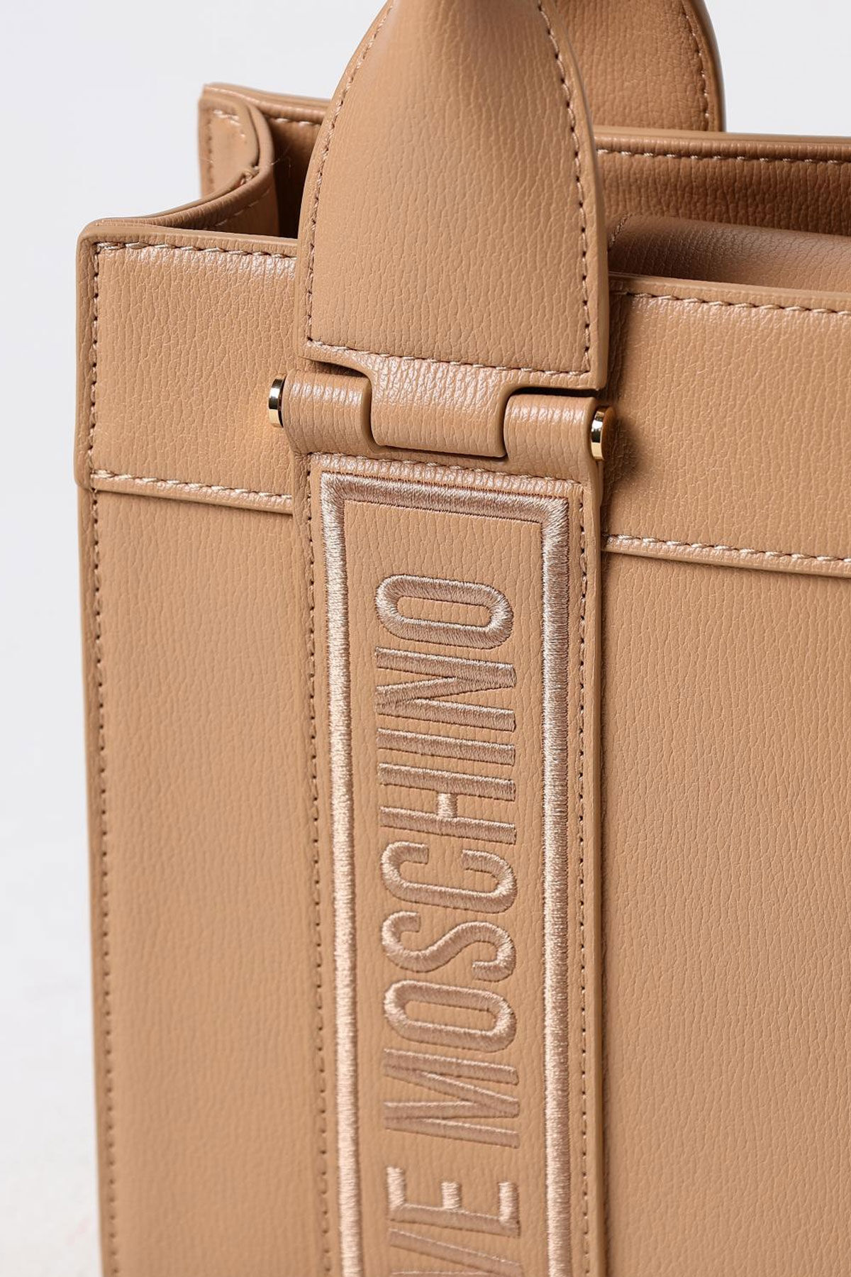 Love Moschino Logolu Kadın Kol Çantası - 4