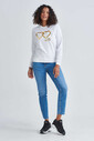 Love Moschino Logolu Kadın Sweatshirt - Thumbnail