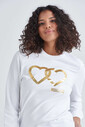 Love Moschino Logolu Kadın Sweatshirt - Thumbnail