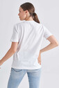 Love Moschino Love Baskılı Kadın T-Shirt - Thumbnail