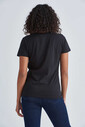 Love Moschino Yazılı Kadın T-Shirt - Thumbnail