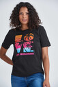 Love Moschino Yazılı Kadın T-Shirt - Thumbnail