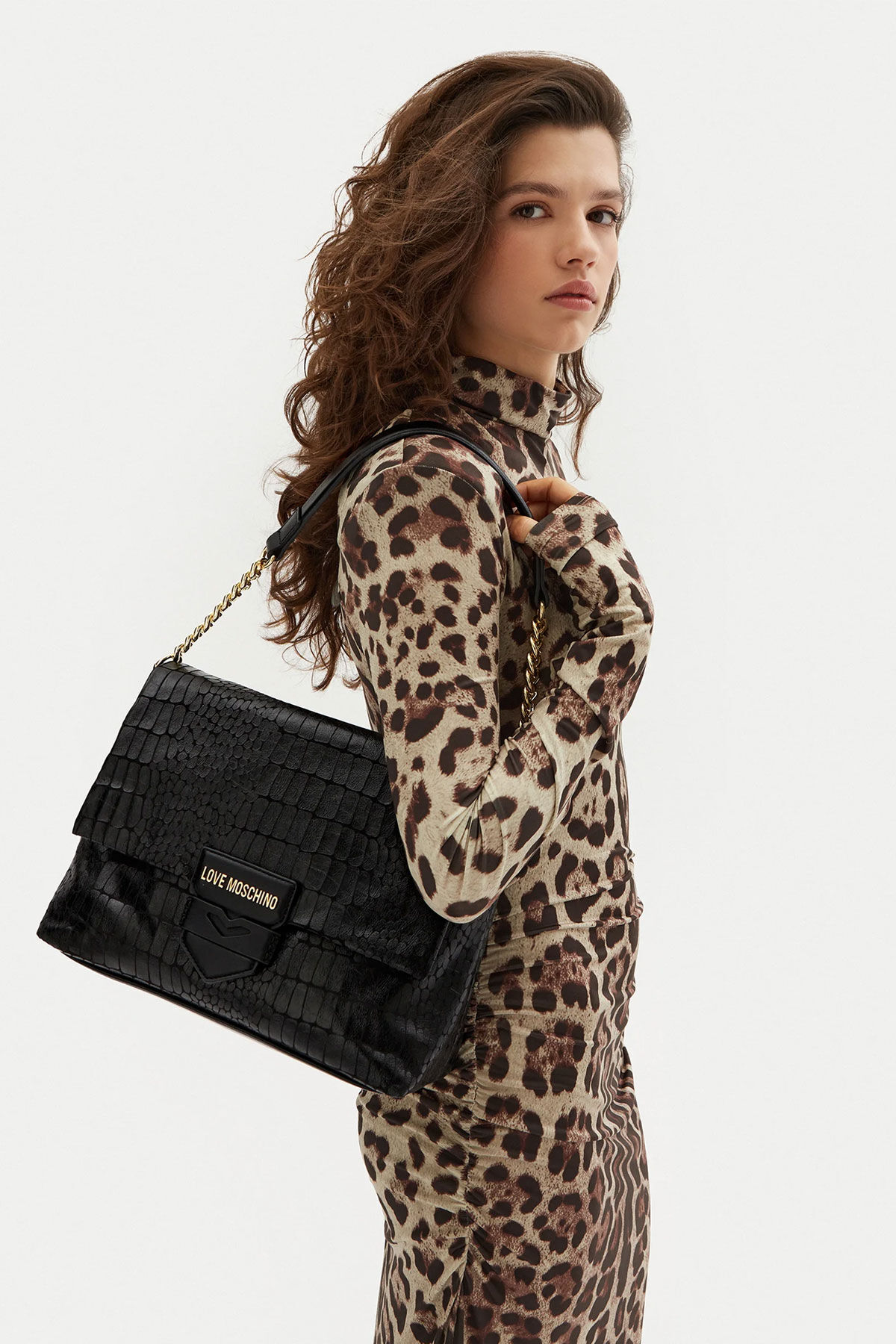 Love Moschino Zincir Askılı Kadın Kol Çantası - 2