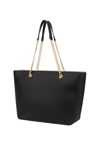 Love Moschino Zincir Detaylı Kadın Kol Çantası - 5