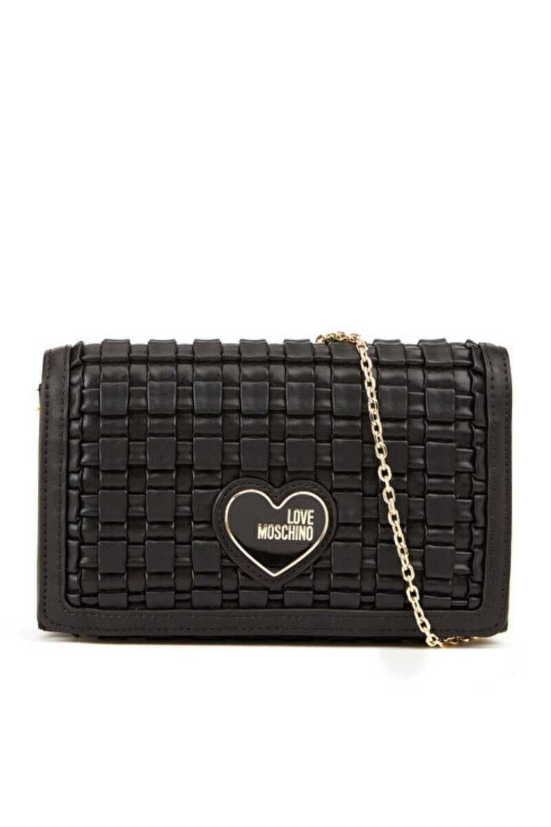 Moschino Hasır Desen Kadın Çanta - 1