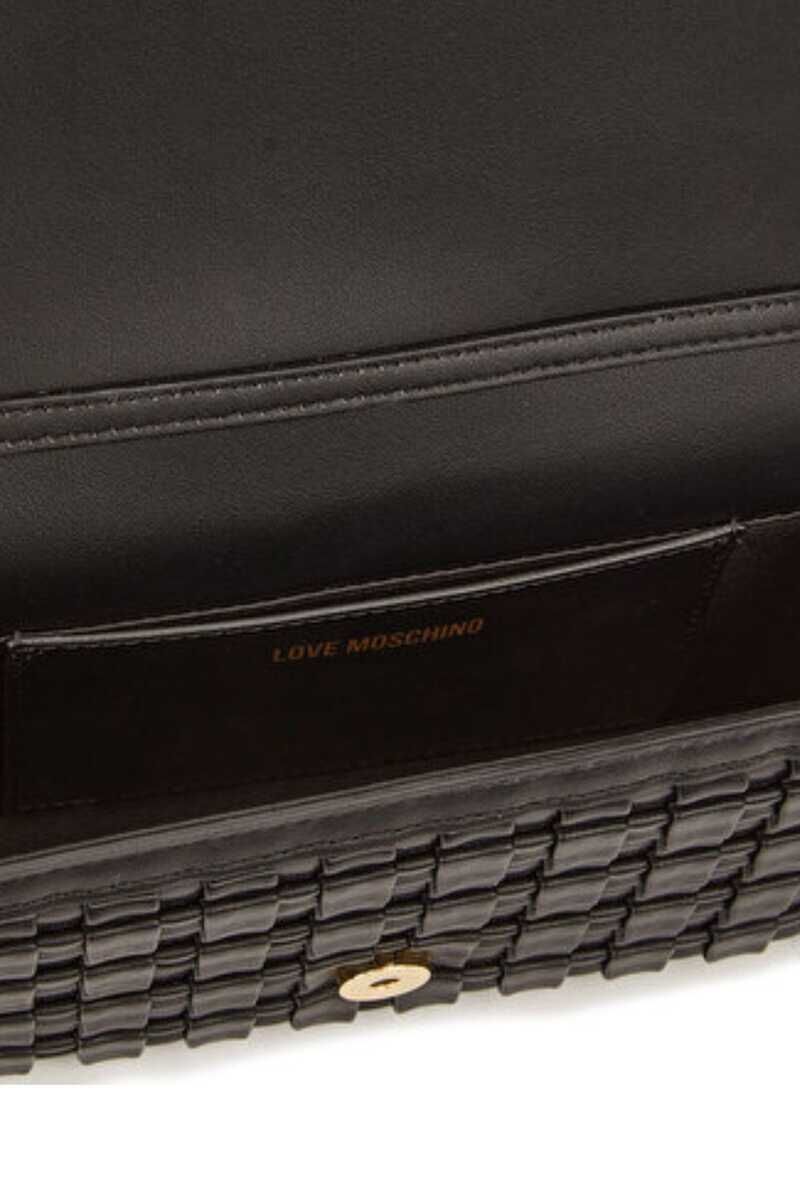 Moschino Hasır Desen Kadın Çanta - 4