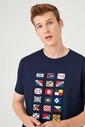 Paul&Shark Bisiklet Yaka Erkek T-Shirt - Thumbnail