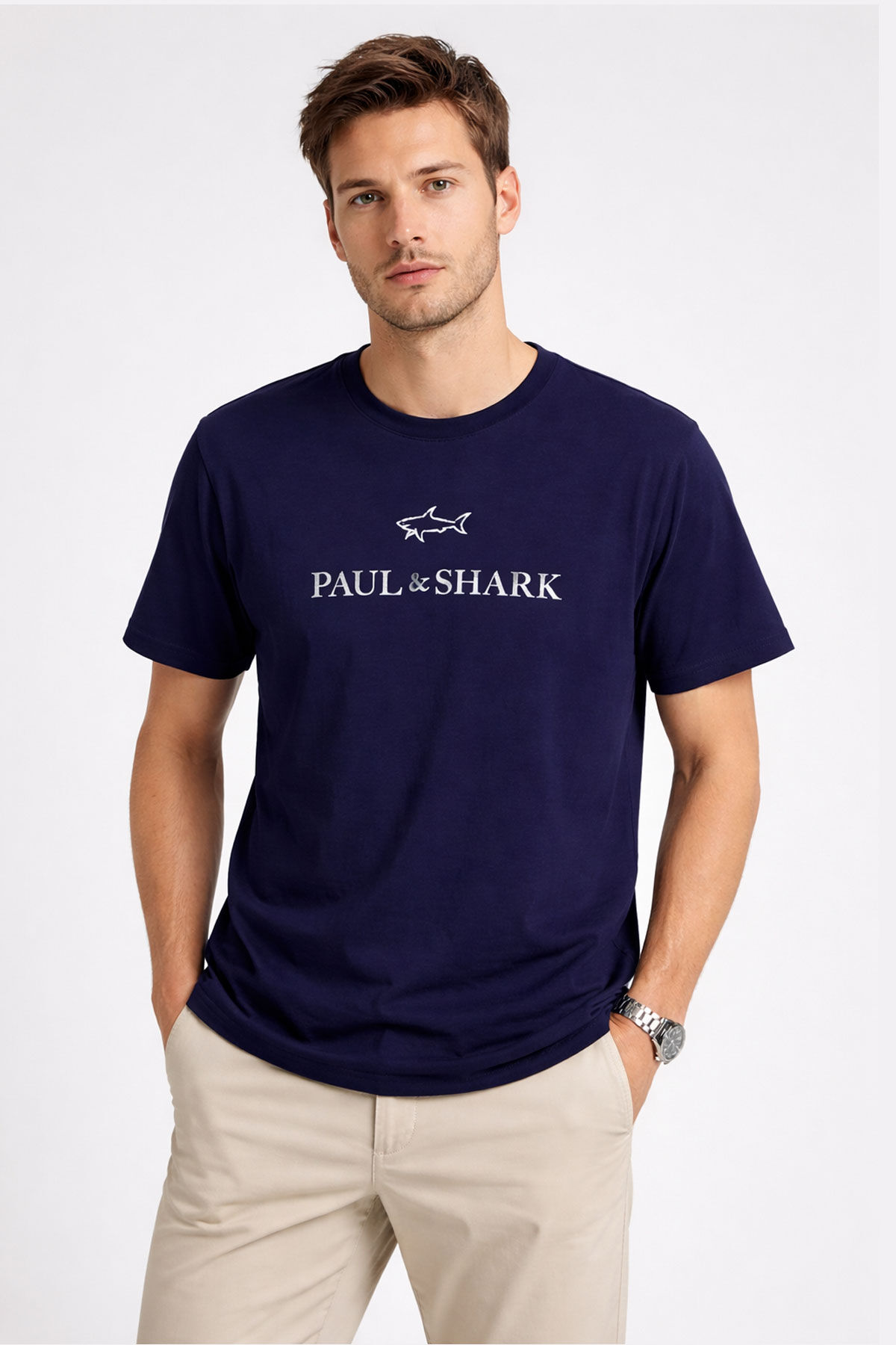 Paul&Shark Bisiklet Yaka Erkek T-Shirt - 1