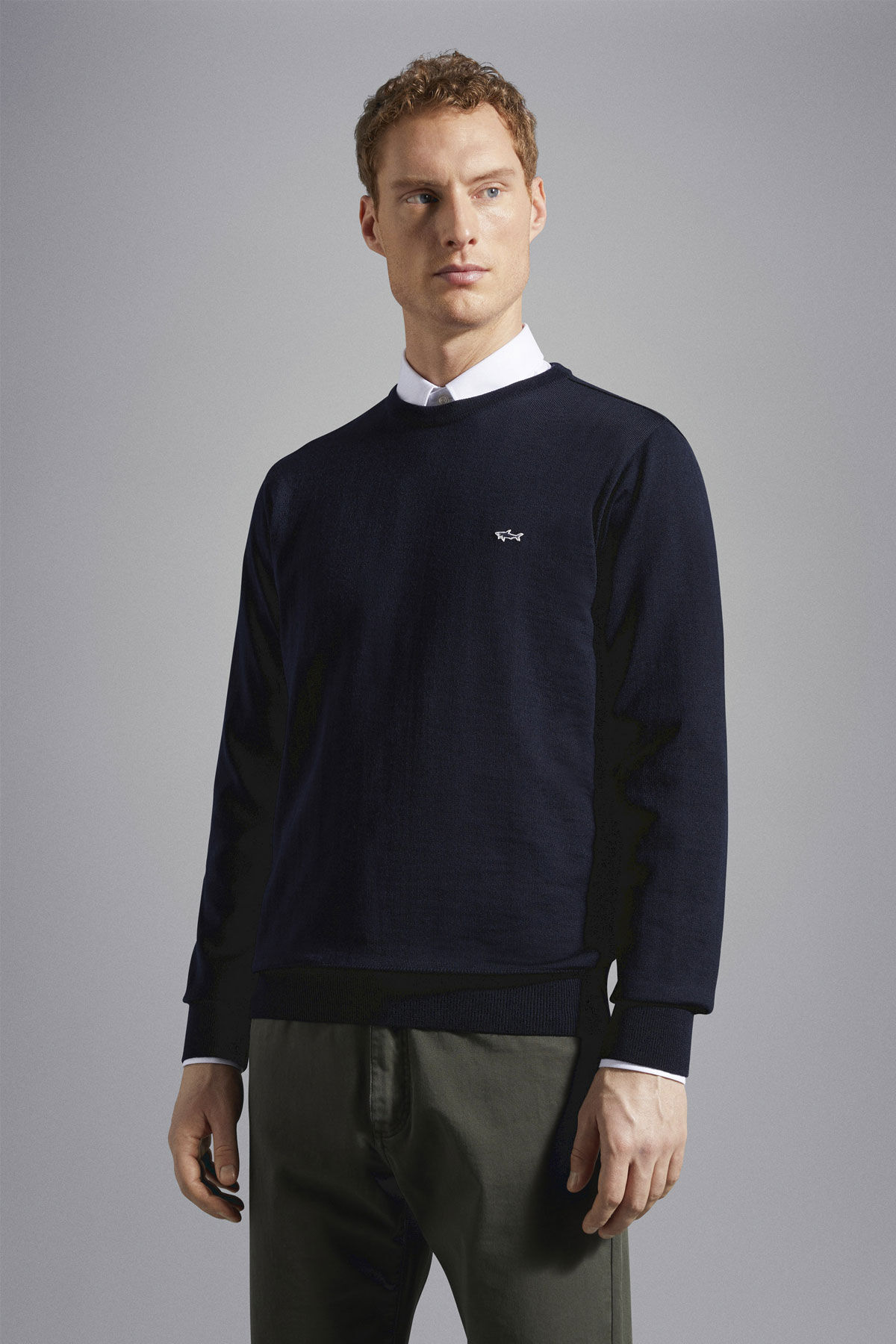 Paul&Shark Bisiklet Yaka Erkek Yün Kazak - 1