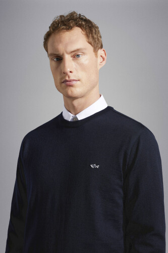 Paul&Shark Bisiklet Yaka Erkek Yün Kazak - 5