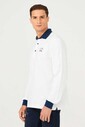 Paul&Shark Erkek Polo Yaka Uzun Kollu T-Shirt - Thumbnail