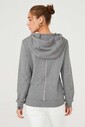 Roberto Cavalli Sport Kapşonlu Kadın Sweatshirt - Thumbnail