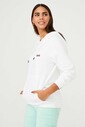 Roberto Cavalli Sport Kapşonlu Kadın Sweatshirt - Thumbnail