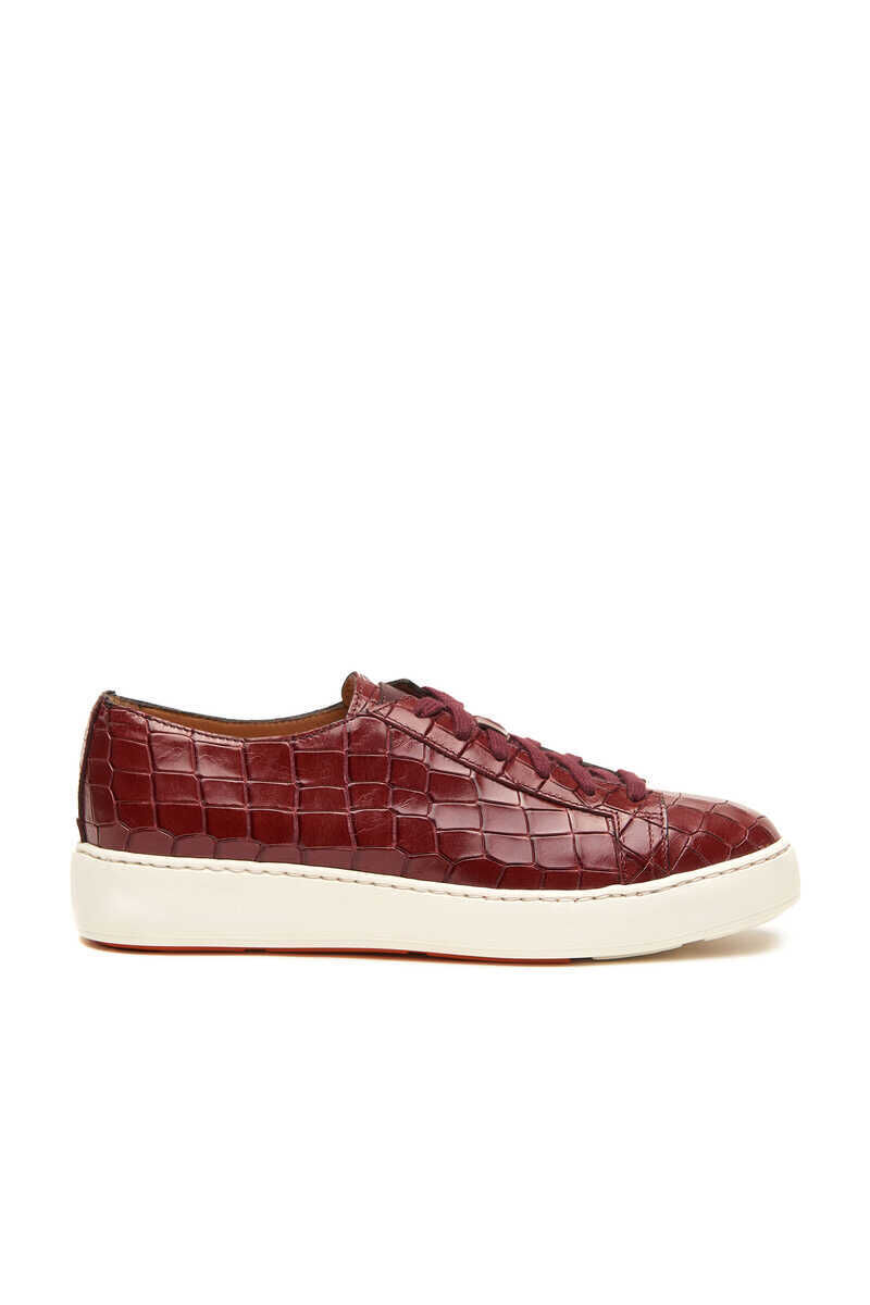 Santoni Kadın Deri Sneaker - 2