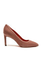Santoni Kadın Kadife Stiletto - Thumbnail