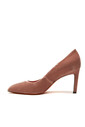 Santoni Kadın Kadife Stiletto - Thumbnail