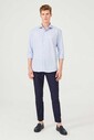 Slim Fit Erkek Uzun Kollu Gömlek - Thumbnail