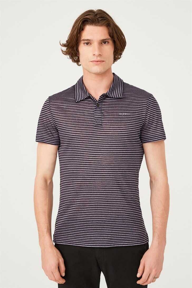 Slim Fıt Polo Yaka Erkek T-Shirt - 8
