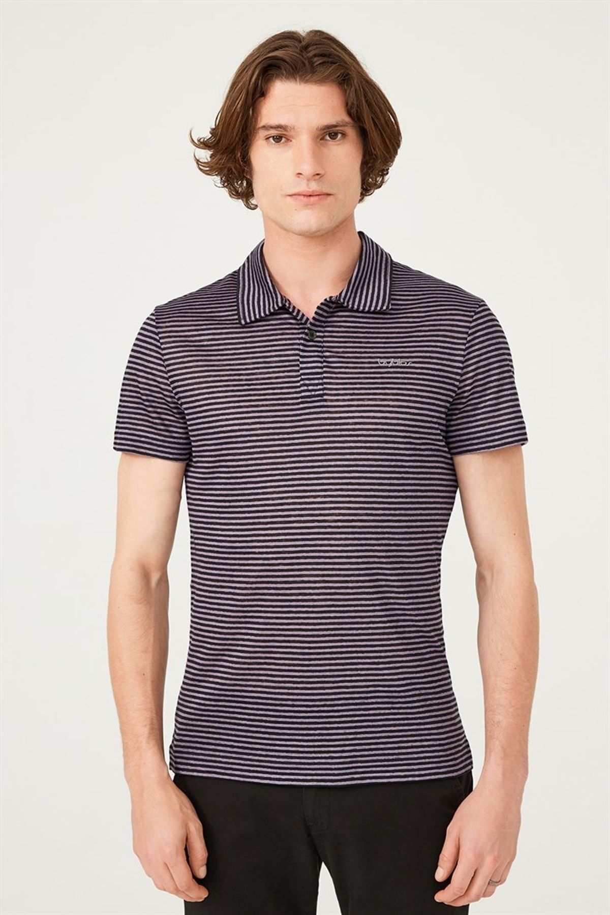 Slim Fıt Polo Yaka Erkek T-Shirt - 16