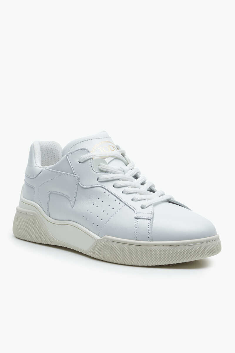 Tod's Bağcıklı Kadın Deri Sneaker - 1