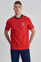 Trussardi Bisiklet Yaka Erkek T-Shirt - Thumbnail