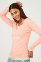 Trussardi Kadın Bağcıklı Sweatshirt - Thumbnail