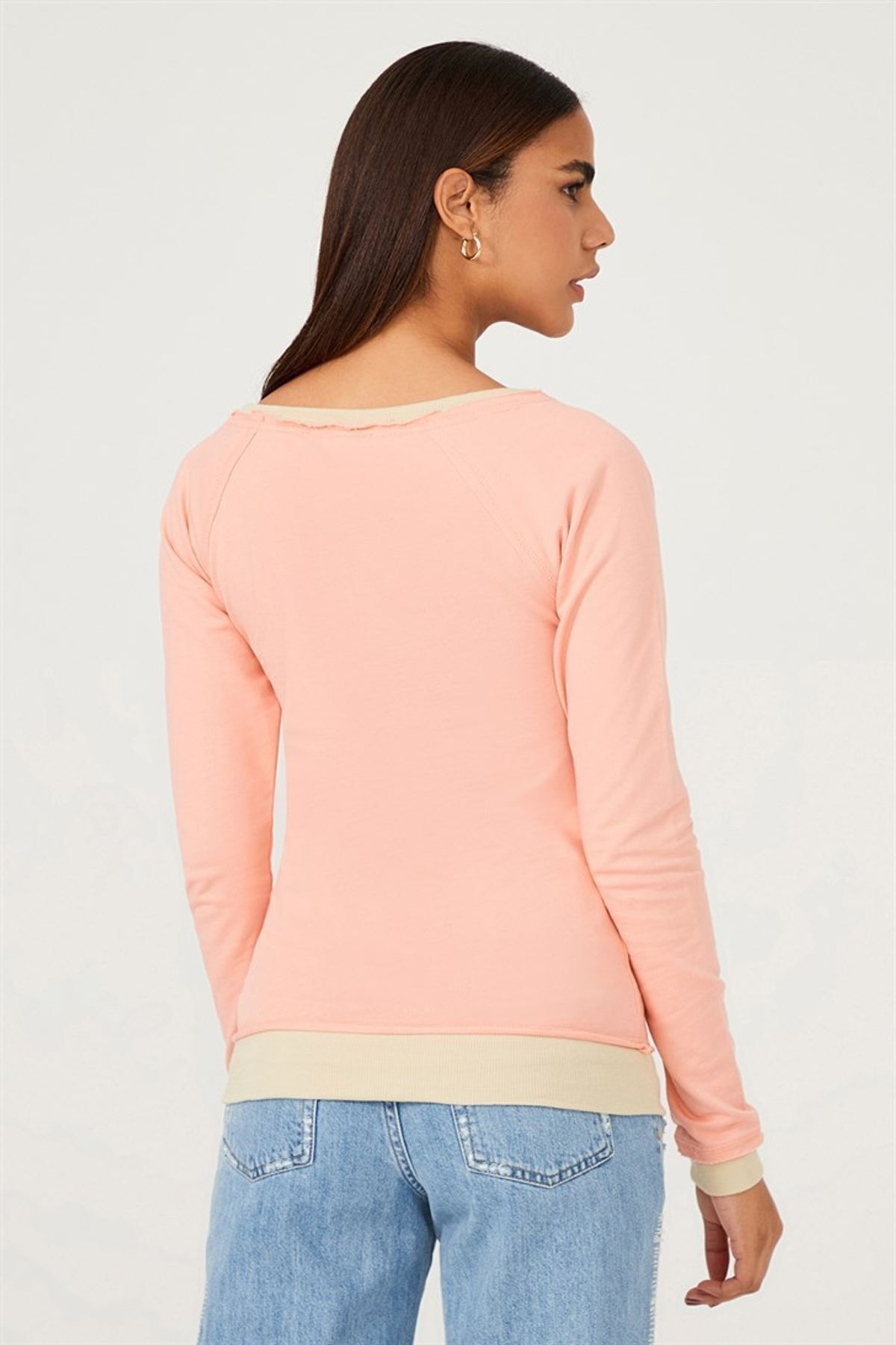 Trussardi Kadın Bağcıklı Sweatshirt - 15