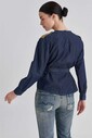 Trussardi Kadın Cepli Bluz - Thumbnail