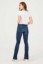 Twinset Kadın İspanyol Paça Jeans - Thumbnail