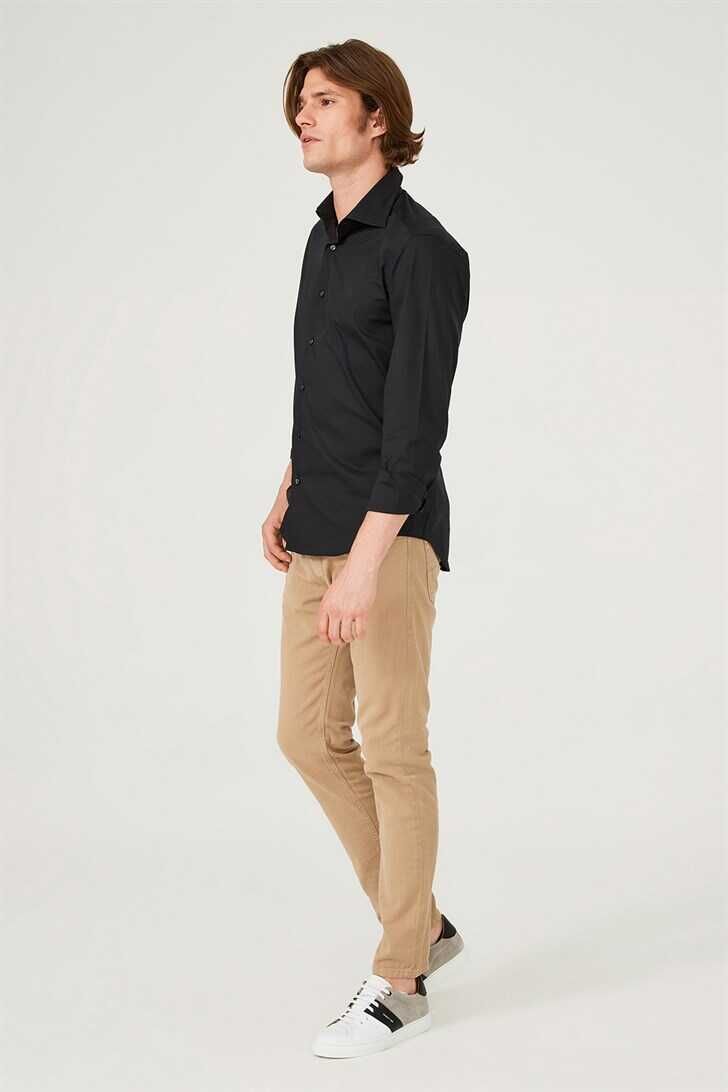 Uominitaliani Slim Fit Uzun Kollu Erkek Gömlek - 6