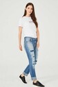 Versace Jeans Yırtık Detaylı Kadın Jeans - Thumbnail