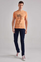 Woolrich Bisiklet Yaka Erkek T-Shirt - Thumbnail