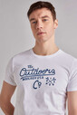 Woolrich Erkek Bisiklet Yaka T-Shirt - Thumbnail