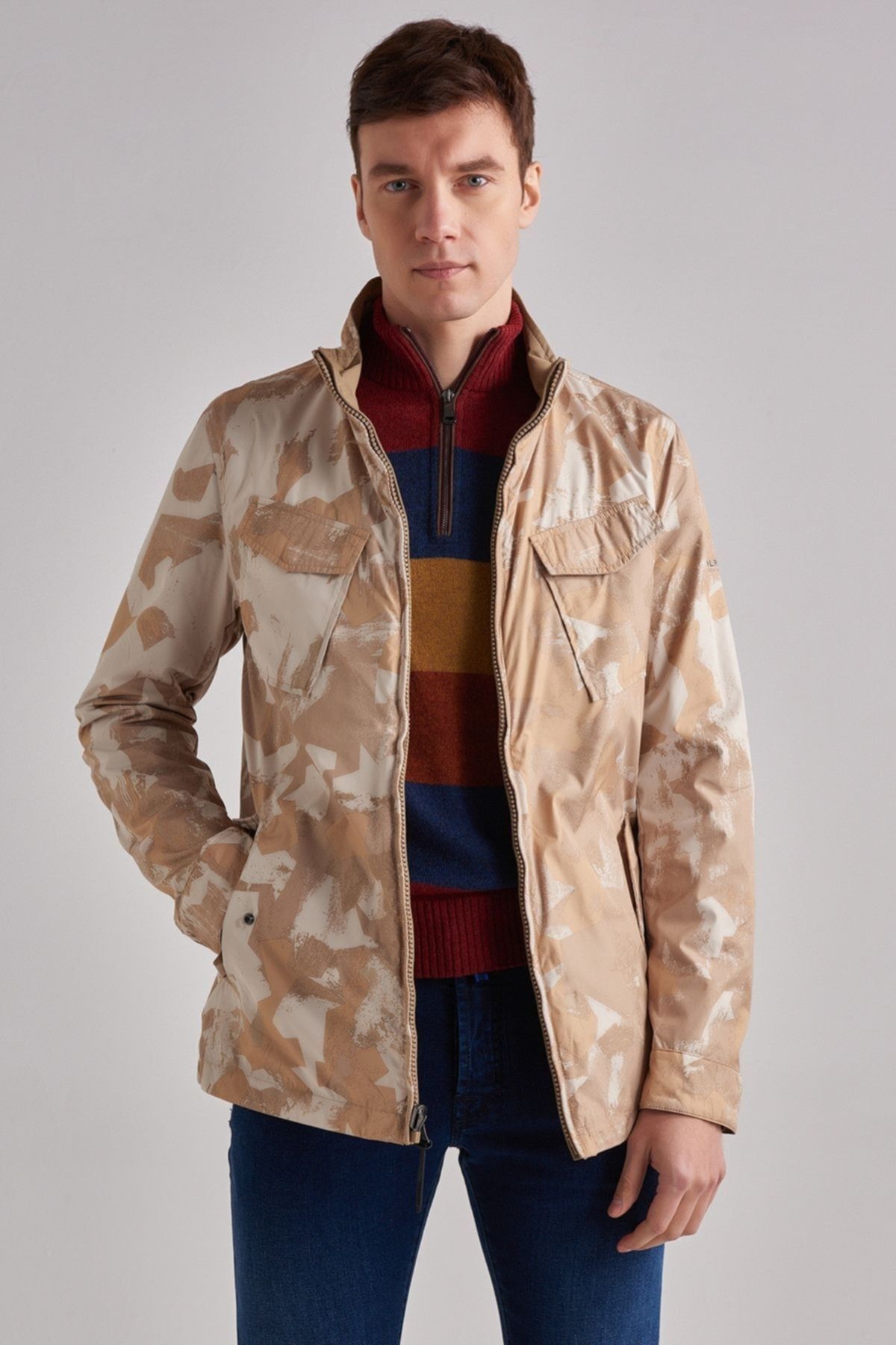 Woolrich Erkek Çift Taraflı Yağmurluk - 15