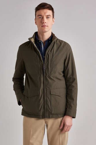 Woolrich Erkek Çift Taraflı Yağmurluk - 10