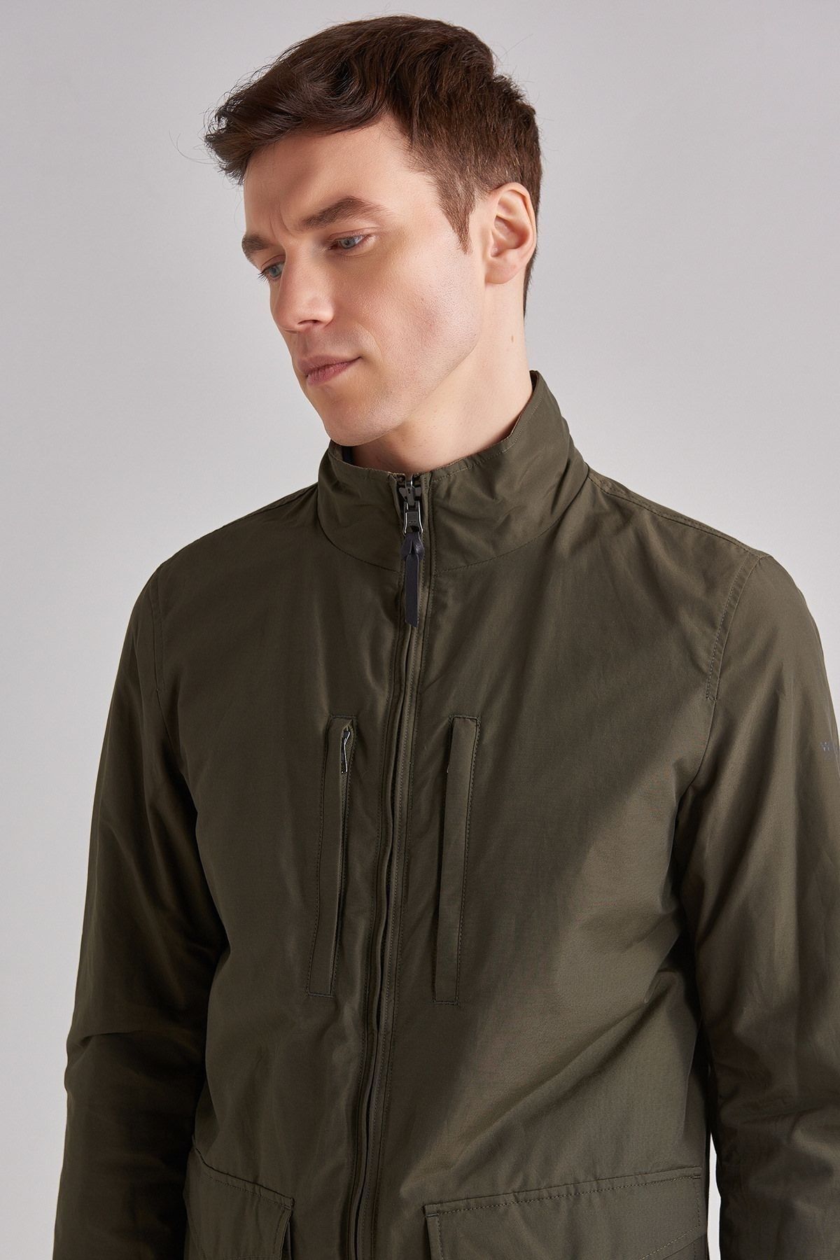 Woolrich Erkek Çift Taraflı Yağmurluk - 15