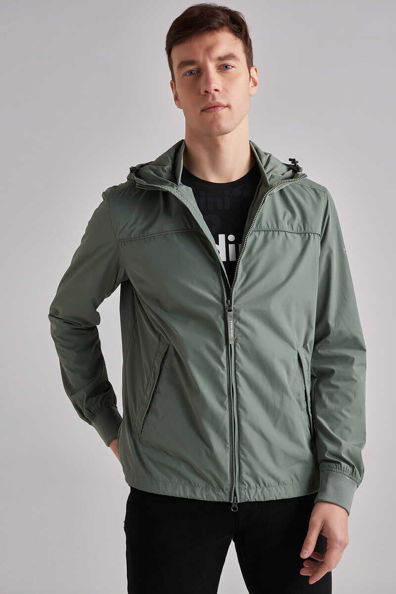 Woolrich Erkek Kapşonlu Yağmurluk - 1