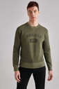Woolrich Erkek Uzun Kollu Logolu Sweatshirt - Thumbnail